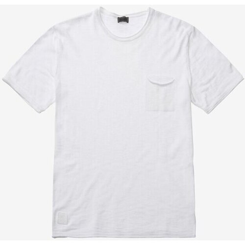 Textil Homem T-shirts e Pólos Blauer 23SBLUM01443 Branco