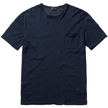 Textil Homem T-shirts e Pólos Blauer 38528-25805 Azul