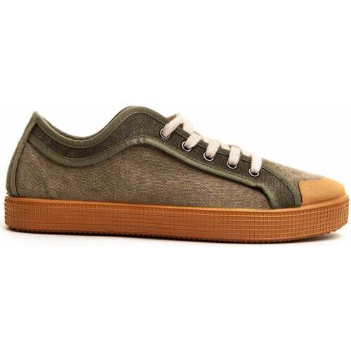 Sapatos Homem Sapatilhas Leindia 80133 Verde