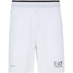 Textil Homem Shorts / Bermudas Emporio Armani EA7 8NPS07 PN6TZ Branco