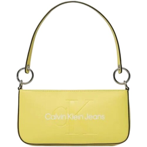 Malas Mulher Bolsa de mão Calvin Klein Jeans V-neck K60K610679 Amarelo