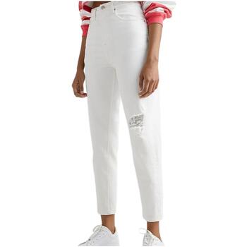 Textil Mulher Calças Tommy T-shirt Hilfiger  Branco