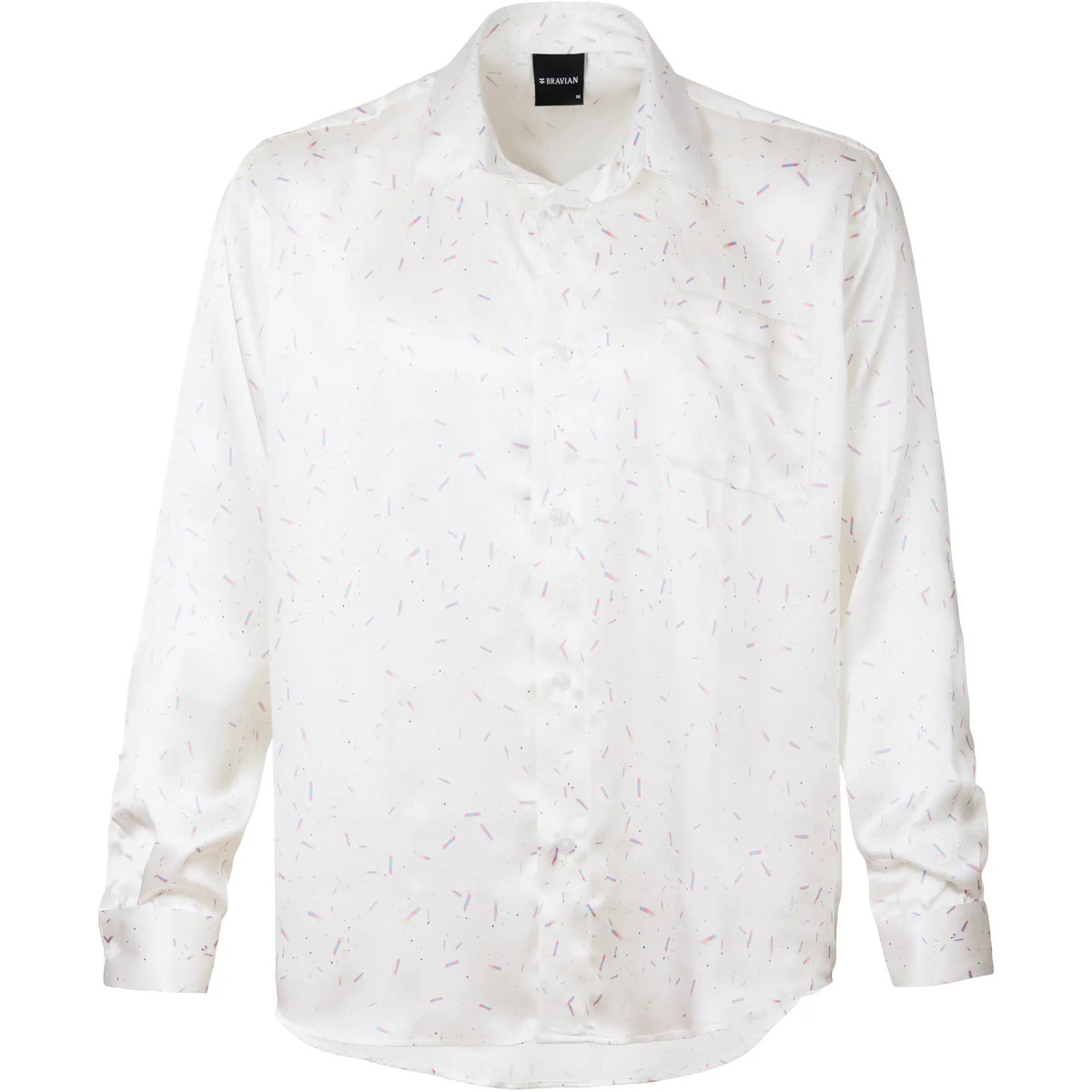 Textil Homem Camisas mangas comprida Brvn Iridiscent Shirt 