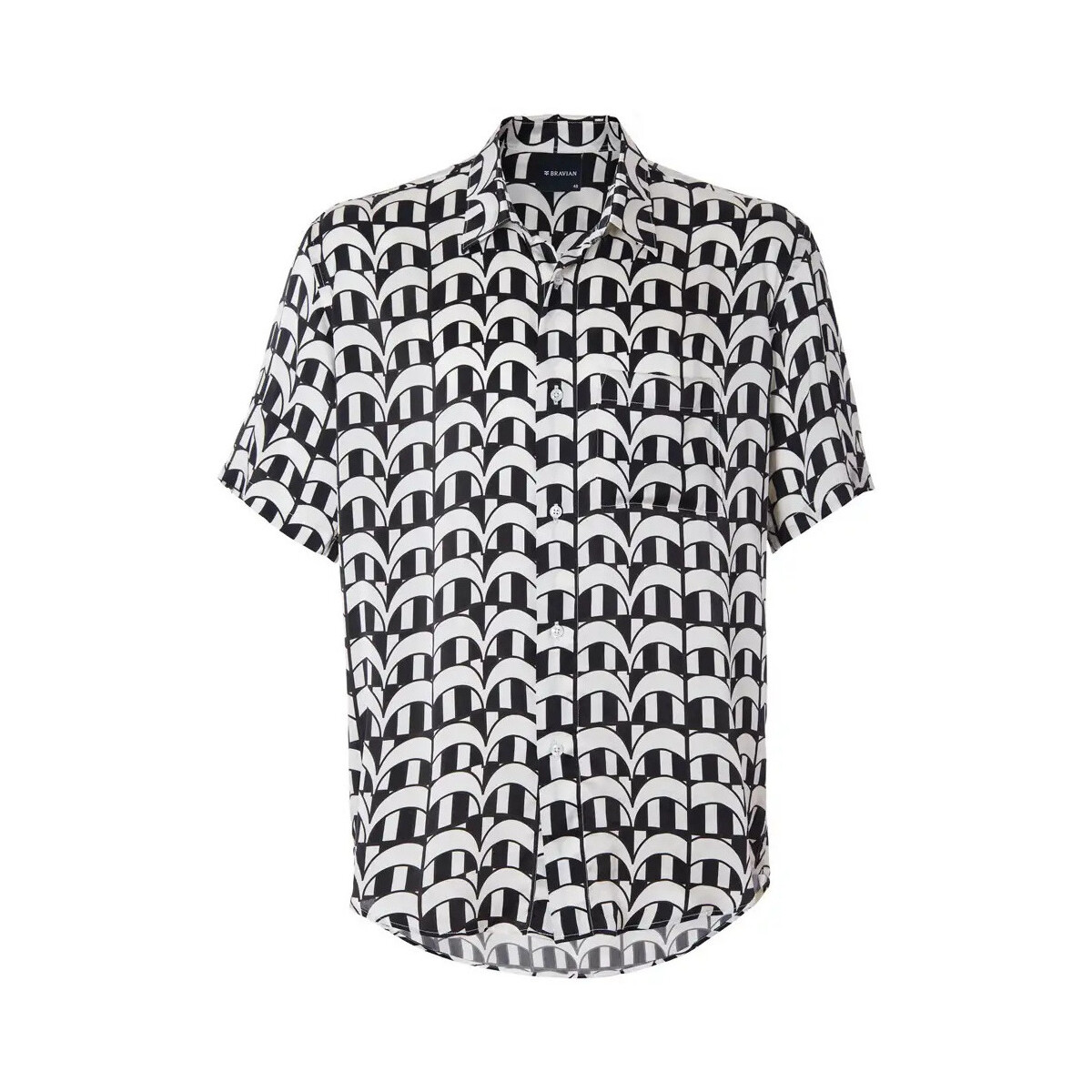 Textil Homem Camisas mangas comprida Brvn Swaloow bon Shirt 