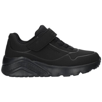 Sapatos Rapaz Sapatilhas Skechers 403695L BBK Niño Negro Preto