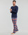 Textil Homem Pijamas / Camisas de dormir Polo Ralph Lauren L/S PJ SLEEP SET Azul / Vermelho