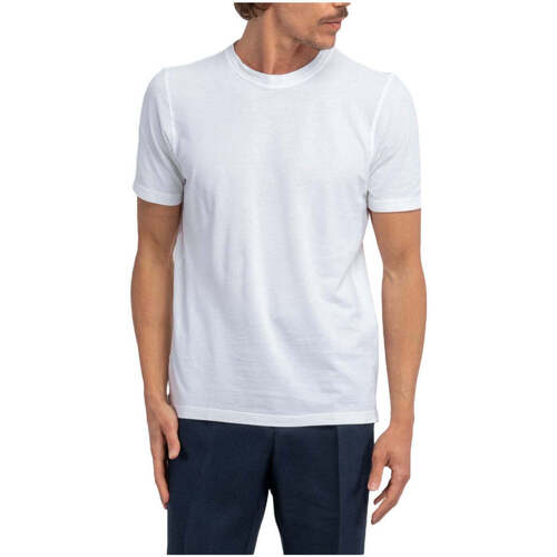Textil Homem Level up your brand wear with this Tape Crew Sweatshirt from Gran Sasso  Branco