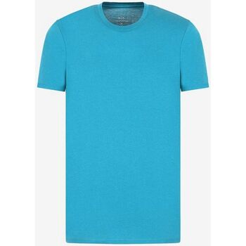 Textil Homem T-shirts e Pólos EAX  Azul
