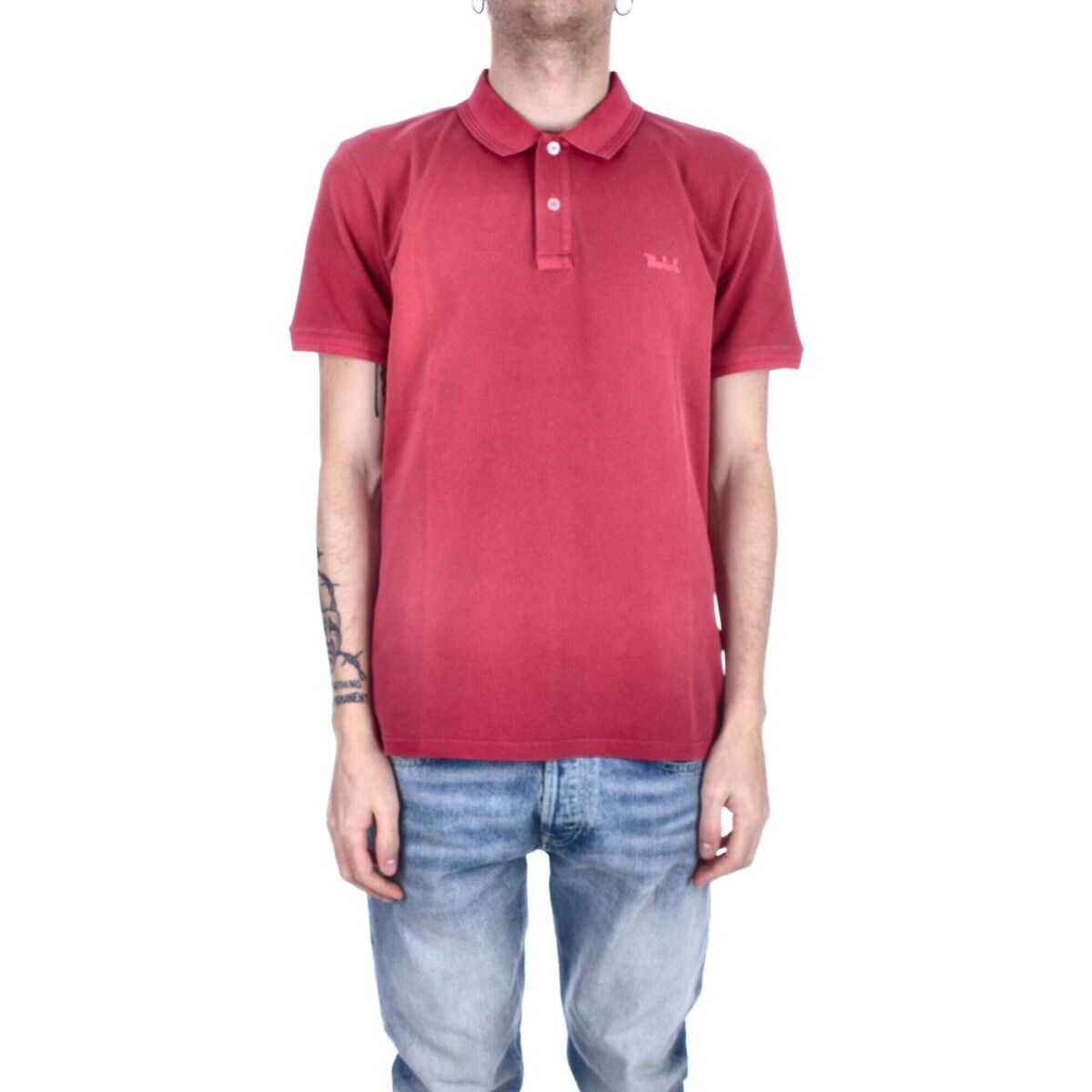 Textil Homem wide-sleeves cotton T-shirt CFWOPO0035MRUT1483 Multicolor