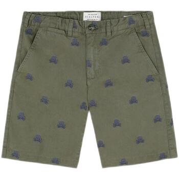 Textil Rapaz Shorts / Bermudas Scalpers  Verde