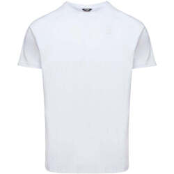 Textil Homem T-shirts e Pólos K-Way  Branco