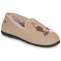 Sapatos Mulher Chinelos Isotoner 97352 Bege