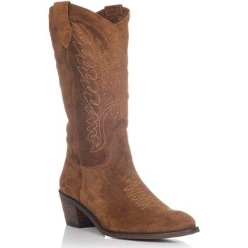 Sapatos Mulher Botas de equitação Dakota Boots 49-03 Castanho