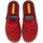 Sapatos Mulher Chinelos Nordikas 1750-O/4 TRENZA Vermelho
