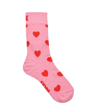 Acessórios Meias altas Happy socks HEART Rosa