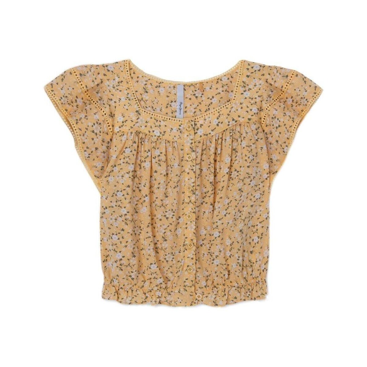 Textil Rapariga T-shirt Item COEVS-H26904 BORDEAUX XL  Amarelo