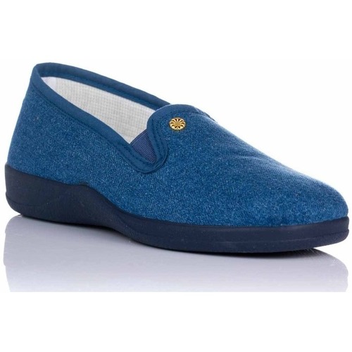 Sapatos Mulher Chinelos Comptoir de fami 924 TEJANO Azul