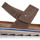 Sapatos Homem Sandálias Inblu BU000006 Castanho