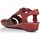 Sapatos Mulher Escarpim 48 Horas 4003-43 Vermelho