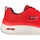 Sapatos Mulher Fitness / Training  Skechers 124578 RDNV Vermelho