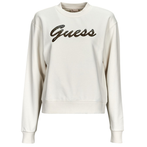 Textil Mulher Sweats Accessories Guess CN Accessories Guess SHINY SWEATSHIRT Branco