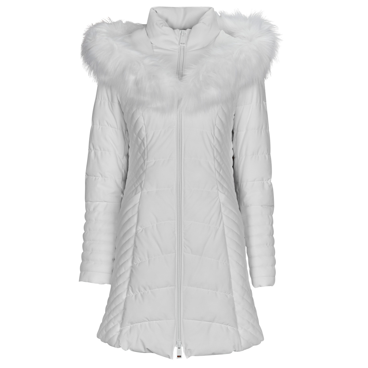 Textil Mulher Quispos Guess NEW OXANA JACKET Branco