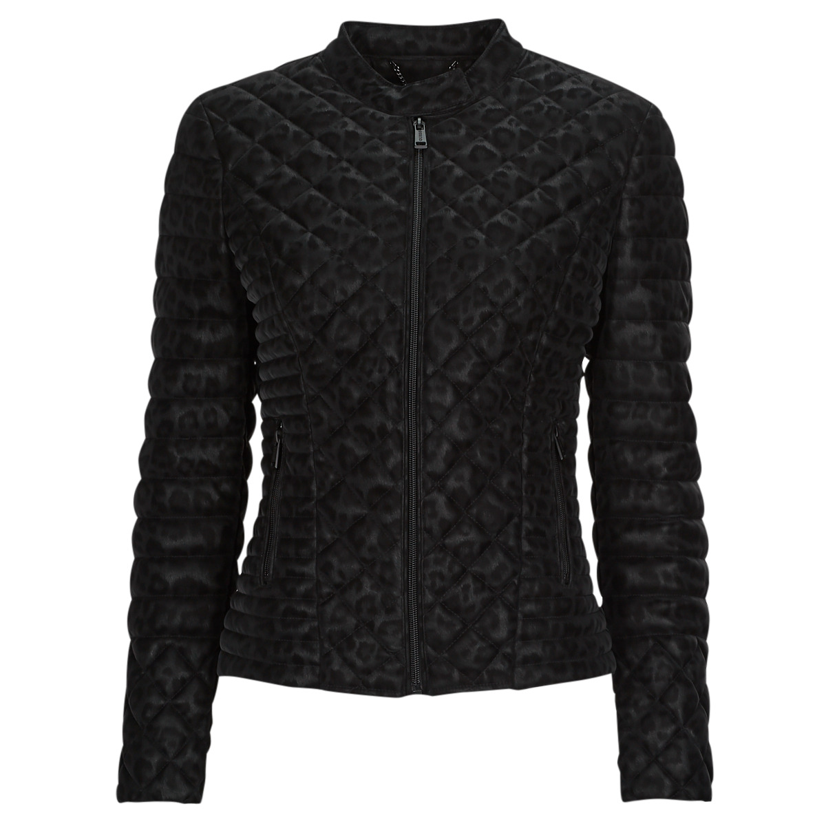 Textil Mulher Quispos Guess Carryover NEW VONA JACKET Preto