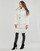 Textil Mulher Quispos Guess MARISOL LONG BELTED JACKET Branco
