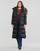 Textil Mulher Quispos Guess INES LONG DOWN JACKET Preto