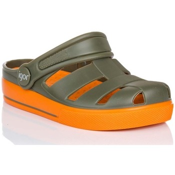 Sapatos Rapaz Chinelos IGOR S10284-042 Verde