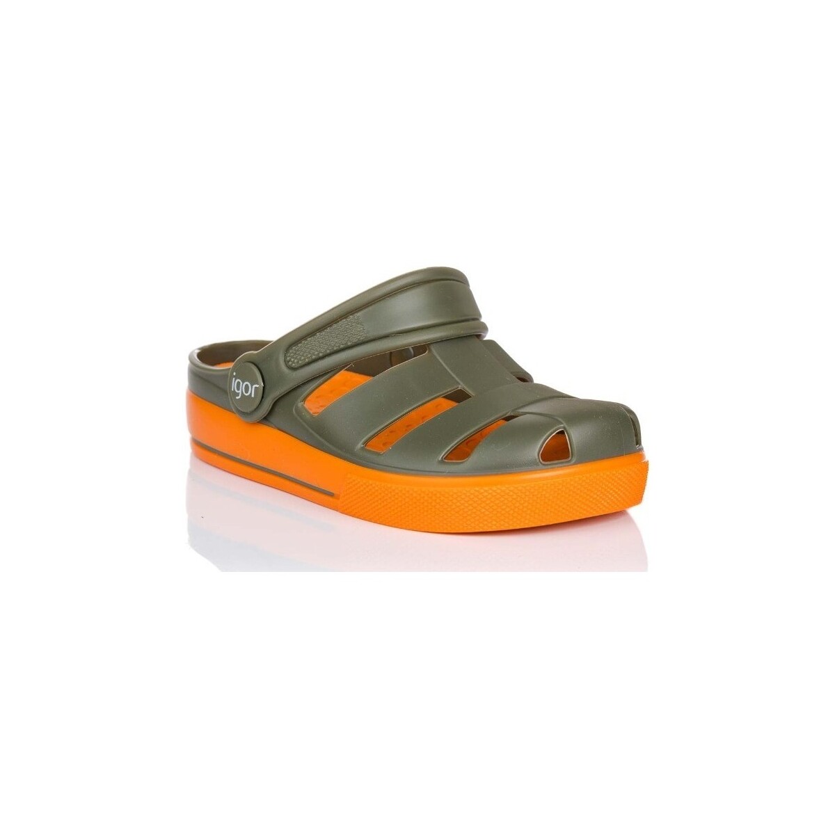 Sapatos Rapaz Chinelos IGOR S10284-042 Verde