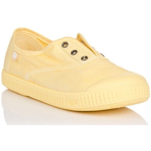 Sapatos Rapariga Sapatilhas IGOR S10275-228 Amarelo