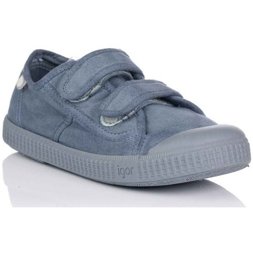 Sapatos Rapaz Sapatilhas IGOR S10296-047 Azul