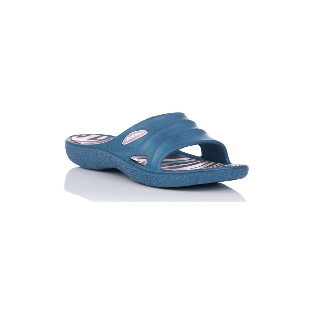 Sapatos Mulher Chinelos Nicoboco 36-012 Azul