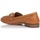 Sapatos Mulher Tweener leather low-top sneakers 22733 Castanho
