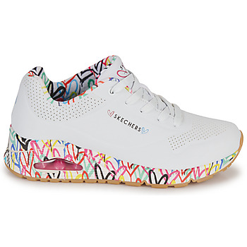 Skechers UNO Branco / Multicolor
