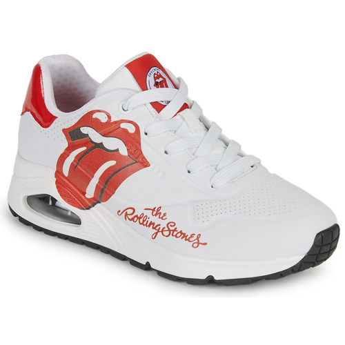 Sapatos Mulher Sapatilhas Skechers Charge UNO Branco / Vermelho