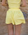 Textil Mulher Shorts / Bermudas THEAD. BILLIE Amarelo