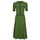 Textil Mulher Vestidos compridos Karl Lagerfeld S SLV KNIT DRESS Verde / Preto