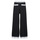 Textil Mulher Men's Faux Leather Jean Belt CLASSIC KNIT PANTS Preto / Branco