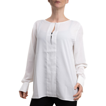 Textil Mulher camisas Linea Emme Marella 38665-25998 Branco