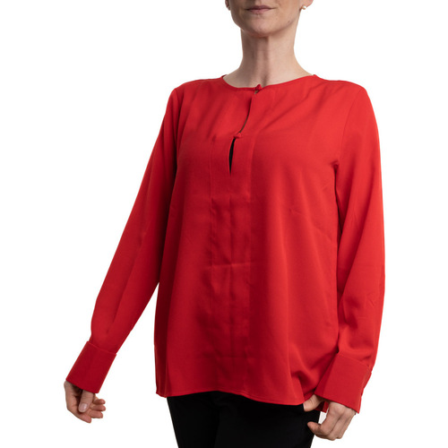 Textil Mulher camisas Novidades da semana 23511109 Vermelho