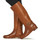 Sapatos Mulher Botas Lauren Ralph Lauren BRIDGETTE-BOOTS-TALL BOOT Conhaque