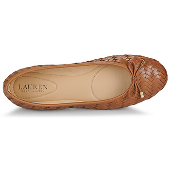 Lauren Ralph Lauren JAYNA-FLATS-BALLET Conhaque