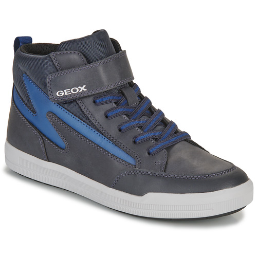 Sapatos Rapaz A é principalmente conhecida pela sua sola patenteada Geox J ARZACH BOY Cinza / Marinho