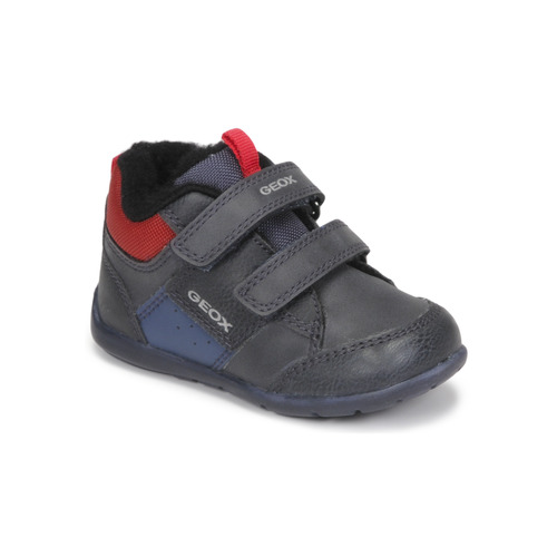 Sapatos Criança Mesas de cabeceira Geox B ELTHAN BOY B Marinho / Vermelho