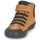 Sapatos Rapaz Sapatilhas de cano-alto Geox J GISLI BOY F Castanho / Preto