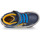 Sapatos Rapaz Sapatilhas de cano-alto Geox J INEK BOY C Marinho / Amarelo