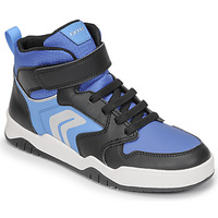 Sapatos Rapaz Sapatilhas de cano-alto Geox J PERTH BOY G Azul / Preto