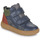 Sapatos Rapaz Consultar todas as roupas de senhor J THELEVEN BOY B ABX Marinho / Verde / Laranja